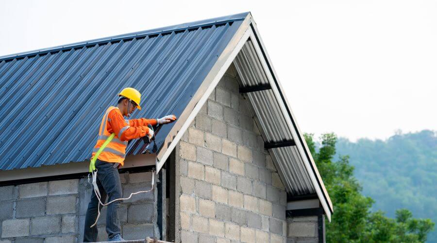 Professional metal roof installation in Herndon, PA